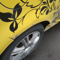 Заднее правое крыло