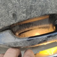 Задняя левая дверь