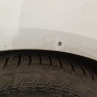 Заднее левое крыло