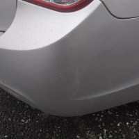 Задний бампер