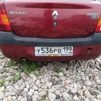 Задний бампер