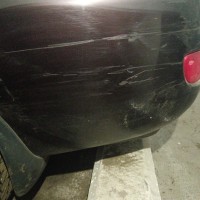 Задний бампер