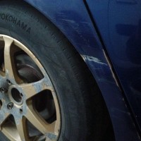 Заднее правое крыло