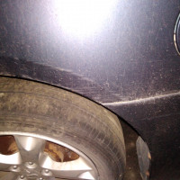 Заднее левое крыло