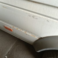 Заднее левое крыло