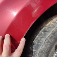 Переднее левое крыло