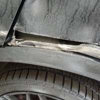 Заднее левое крыло