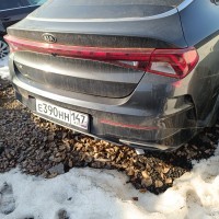 Задний бампер