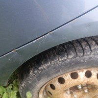 Заднее левое крыло