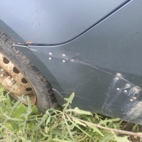 Задний бампер