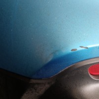 Задний бампер