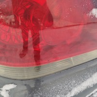 Левый задний фонарь