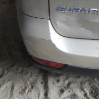 Задний бампер