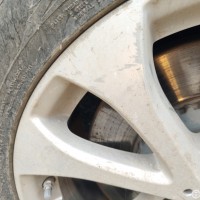 Заднее левое колесо