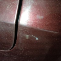 Заднее левое крыло