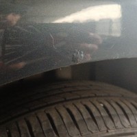 Заднее левое крыло