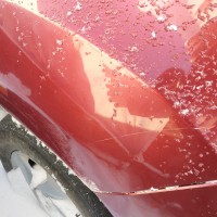 Заднее левое крыло