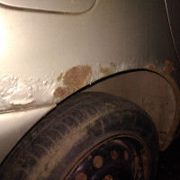 Заднее правое крыло