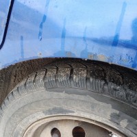 Заднее левое крыло