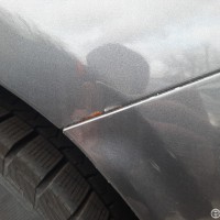 Заднее левое крыло