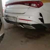 Задний бампер