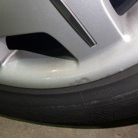 Переднее левое колесо