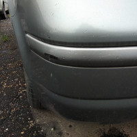 Задний бампер