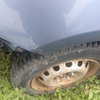 Переднее левое крыло