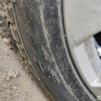 Заднее левое колесо