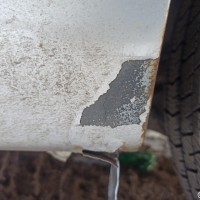 Заднее левое крыло