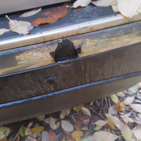 Задний бампер