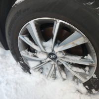 Переднее левое колесо