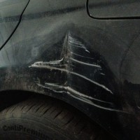 Заднее левое крыло