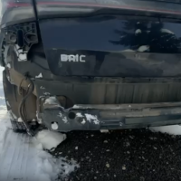 Задний бампер