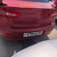 Задний бампер