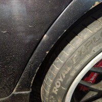 Заднее левое крыло