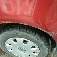 Заднее левое крыло