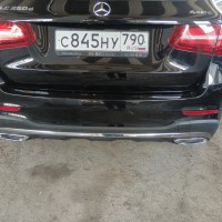 Задний бампер