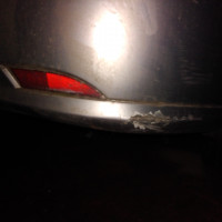 Задний бампер