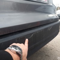 Задний бампер