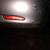 Задний бампер