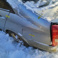 Заднее левое крыло