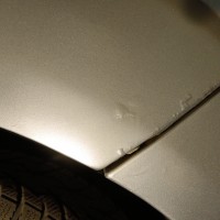 Заднее левое крыло