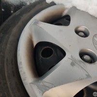 Переднее левое колесо