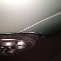 Задний бампер