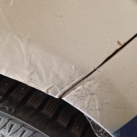 Заднее левое крыло