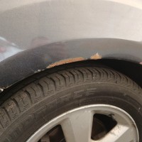 Переднее левое крыло