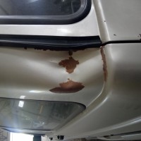 Заднее левое крыло