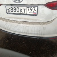 Задний бампер