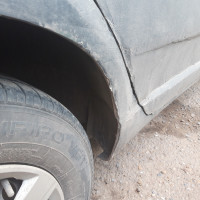 Заднее правое крыло